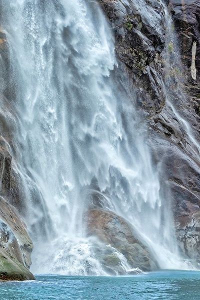 Waterfall-LeConte Bay-Alaska-USA